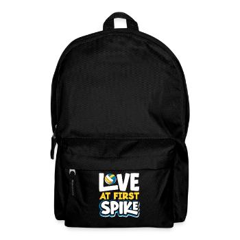 Volleyball Love at First Shot - Backpack - black - Front