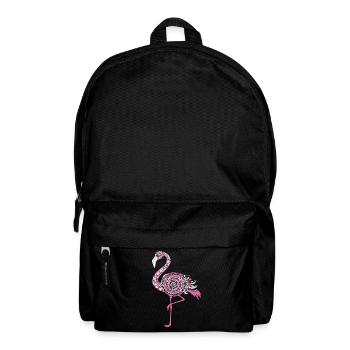 Mandala Flamingo Flamingo Sauvagine Flamingo - Sac à dos - noir - Devant