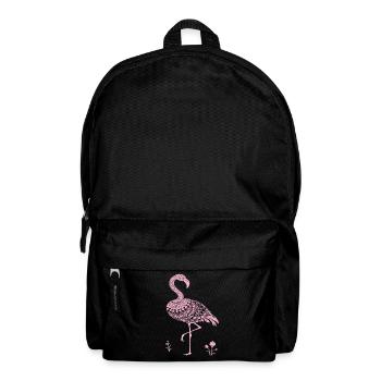 Mandala Flamingo Flamingo Sauvagine Flamingo - Sac à dos - noir - Devant
