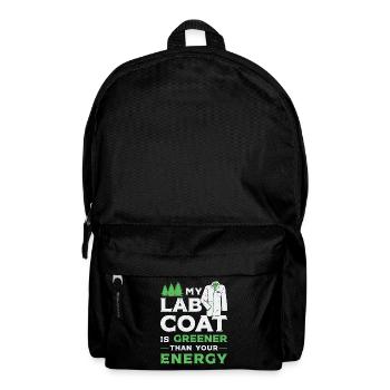 Environmental Scientist My Lab Coat Soil Scientist - Backpack - black - Front