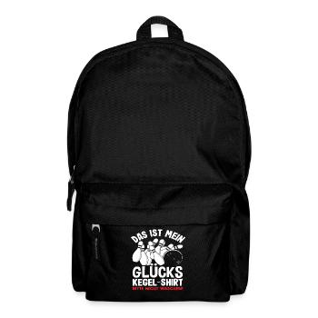 This Is My Lucky Bowling Shirt - Backpack - black - Front