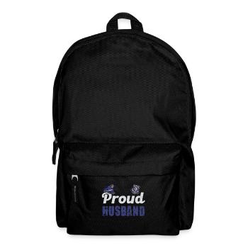 Fier mari, partenaire policier - Sac à dos - noir - Devant
