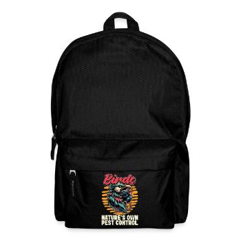 Bird Enthusiast Birds Nature's Own Ornithologist - Backpack - black - Front
