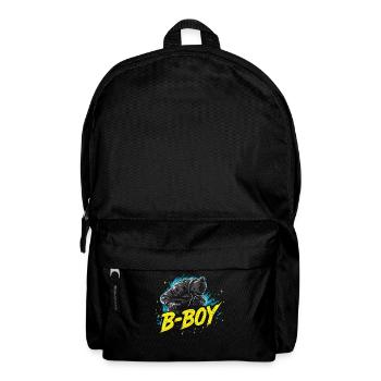 B-Boy Breakdance Breakdancer Urban Hip Hop - Backpack - black - Front
