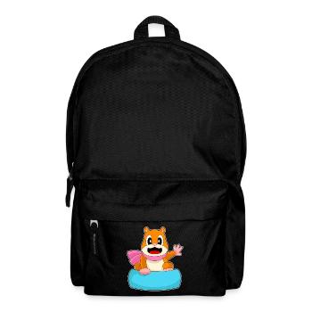 Snowboardeur Hamster Snowboard - Sac à dos - noir - Devant