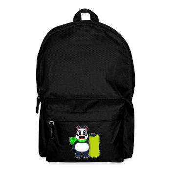 Panda Snowboarder Snowboard - Backpack - black - Front