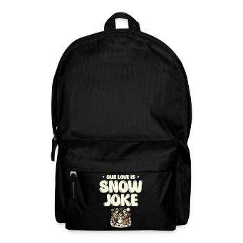 Notre amour Snow Wit, Humour d’hiver, Romantique - Sac à dos - noir - Devant