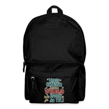 Waste collector Wizard - Rucksack - Schwarz - Vorne