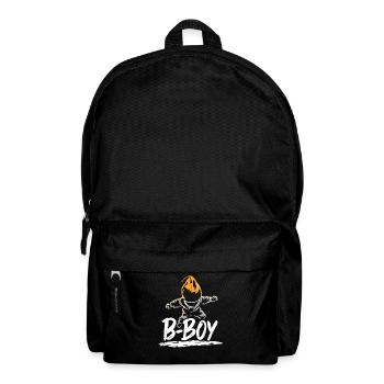 B-Boy Breakdance Hip Hop Dance Dancer Breakdance - Backpack - black - Front