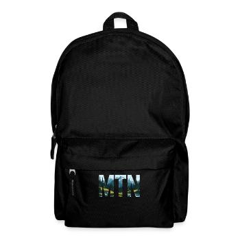 Mountains MTN – Natur & Berglandschaft Outdoor - Rucksack - Schwarz - Vorne
