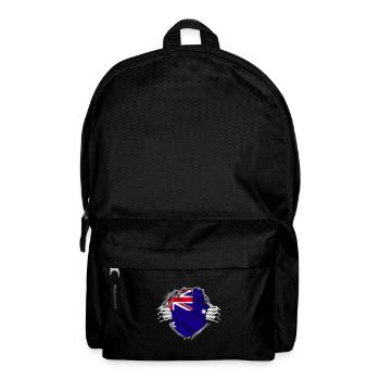 Australische Flagge Enthüllt Stolz - Rucksack - Schwarz - Vorne