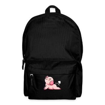 Yoga du cochon Méditation Inspiration Expiration Yoga - Sac à dos - noir - Devant