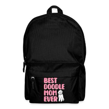 Beste Doodle-Mama aller Zeiten Golden Doodle Hunde - Rucksack - Schwarz - Vorne