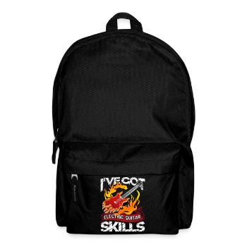 I've Got Electric Guitar Skills - Backpack - black - Front