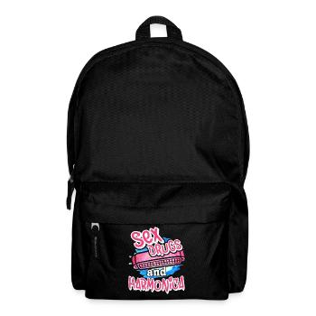 Sex Drugs And Harmonica - Backpack - black - Front