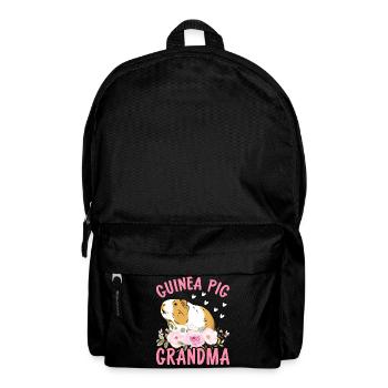 Guinea pig granny - Backpack - black - Front