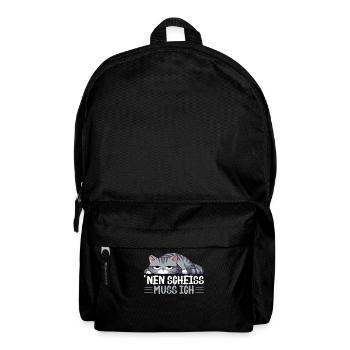 I have to give a shit to cat lovers sarcastically - Backpack - black - Front