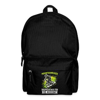 Mountain bikers Bicycle lovers Cyclists Cycling - Backpack - black - Front
