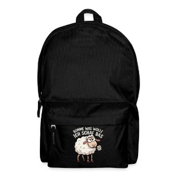 Come on, what do I want sheep that is more motivating - Backpack - black - Front