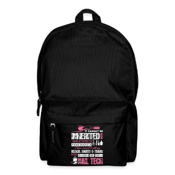 Forever The Title Nail Technician - Backpack - black - Front