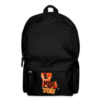 I Miss Louisiana - Backpack - black - Front