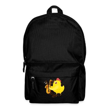 Saxophones Girl Chicken Saxophones - Backpack - black - Front