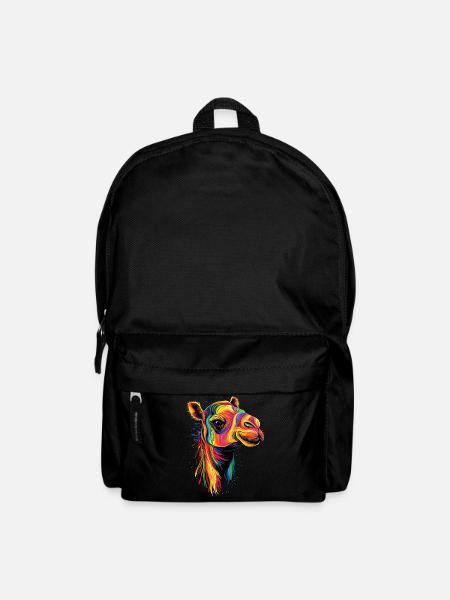 Kamel Dromedar Trampeltier Camel Geschenk Kamele - Rucksack - Schwarz
