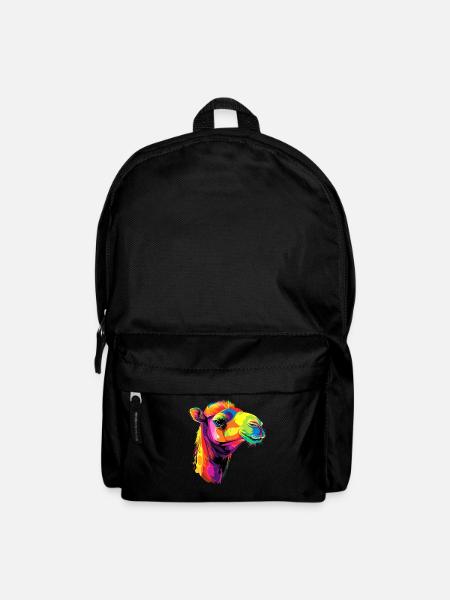 Kamel Dromedar Trampeltier Camel Geschenk Kamele - Rucksack - Schwarz