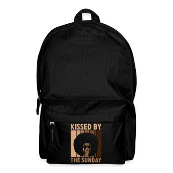 Melanin Brown Skin Black Story Kissed - Backpack - black - Front