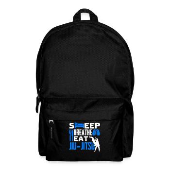 Jiu Jitsu Sleep Eat Jiu Jitsu - Backpack - black - Front