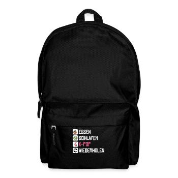 K-Pop Koreanischer Musik Kpop Fans Kdrama - Rucksack - Schwarz - Vorne