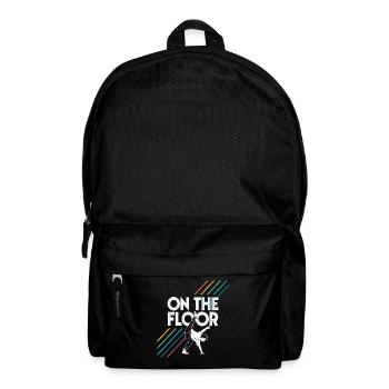 Sur le sol - Conception Breakdance Cool - Sac à dos - noir - Devant