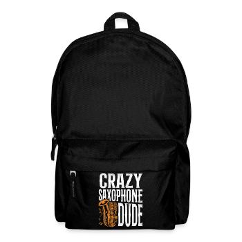 Saxophone Crazy Saxophone Dude - Backpack - black - Front