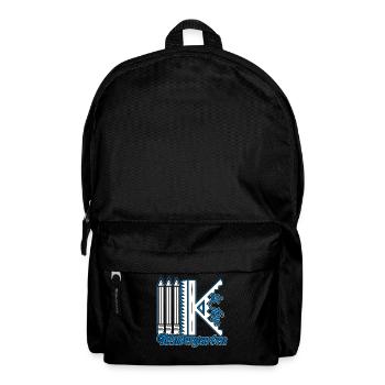 Kindergarten Teacher K is for Kindergarten - Backpack - black - Front