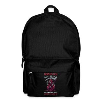 Sarcastique Grande Faucheuse Humour noir Noir - Sac à dos - noir - Devant