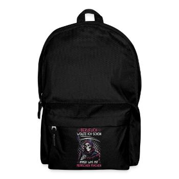 Sarcastique Grande Faucheuse Humour noir Noir - Sac à dos - noir - Devant