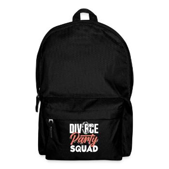 Divorce Party Squad Celebration Divorce - Backpack - black - Front