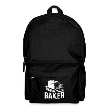 Baker Is My Job - Backpack - black - Front