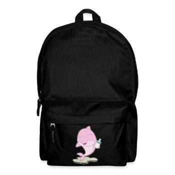 Dauphin Biberon Lait - Sac à dos - noir - Devant