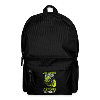 Mountain bikers, MTB lovers, cycling - Backpack - black - Front