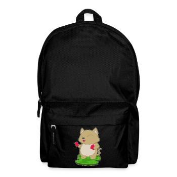 Cat Poker Poker Cards - Backpack - black - Front