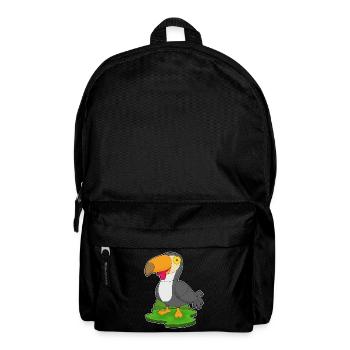 Tukan Halloween Zombie - Rucksack - Schwarz - Vorne