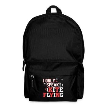 Kite Flying I Only Speak Kite Flying - Backpack - black - Front