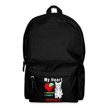 I Love American Bobtail - Backpack - black - Front