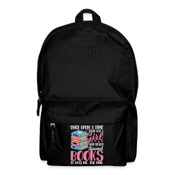 Une fille qui aimait les livres Femme - Sac à dos - noir - Devant