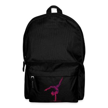 Gymnastique Gymnaste Gymnaste acrobatique - Sac à dos - noir - Devant