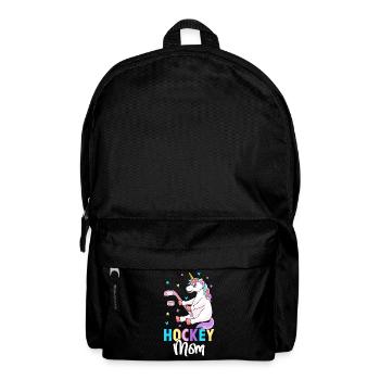 Hockey Mom Weiblicher Hockeyspieler Grafik für - Rucksack - Schwarz - Vorne