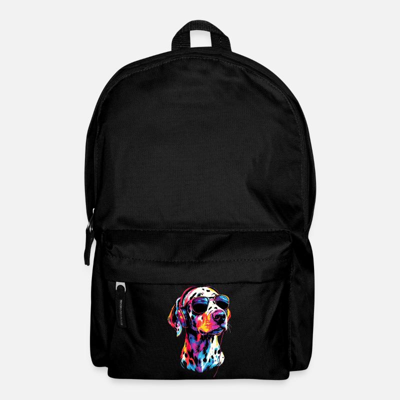Dalmatiner Hunde Liebhaber Ich Liebe Dalmatiner - Rucksack - Schwarz