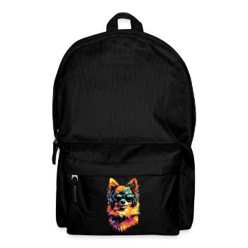 Pomeranian Pomeranian Pom Sweet German Spitz - Backpack - black - Front