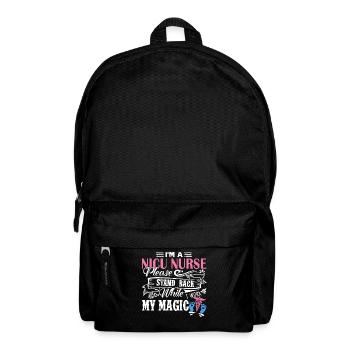 Nicu Nurse I am A Nicu Nurse - Backpack - black - Front